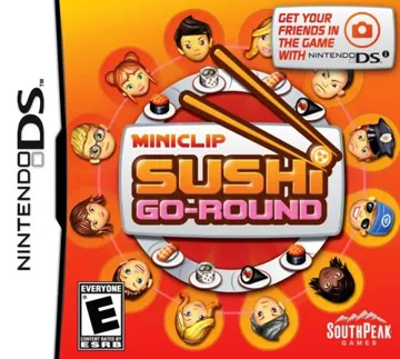 Sushi Go-Round (USA) (En,Fr,De,Es,It) (NDSi Enhanced) box cover front